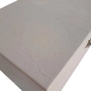 Maleta Branca e Bege para Joias de 4 Andares - Artesanato e Personalizados