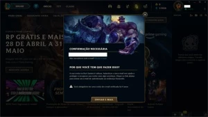 Conta Ouro - Sem Email Confirmado - Pronta Entrega 17k EA - League of Legends LOL