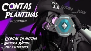 CONTAS PLATINAS DE VALORANT - PRONTAS PARA JOGAR!