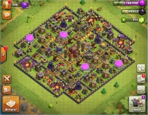 clash of clans cv10 praticamente full!!BARATO LEIA DESCRIÇÃO
