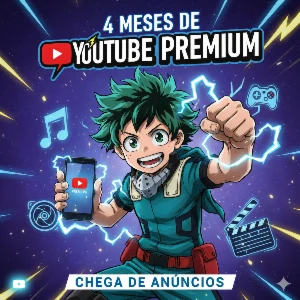 Youtube Premium 4 meses