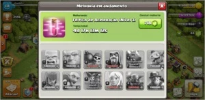 Conta Clash of Clans - Clash Royale