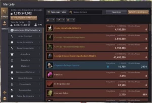 CONTA A VENDA ARCHER 293 AP 325 DP NOUVER - Black Desert