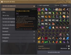 CONTA A VENDA ARCHER 293 AP 325 DP NOUVER - Black Desert