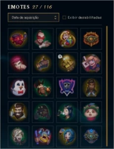 Conta com 1 game da md10, plat 3 que terminou a season d2. - League of Legends LOL