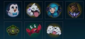 Conta com 1 game da md10, plat 3 que terminou a season d2. - League of Legends LOL