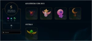 Conta com 1 game da md10, plat 3 que terminou a season d2. - League of Legends LOL