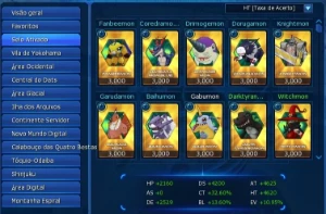 Conta End Game Ladmo (informações na descrição) - Digimon Masters Online