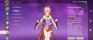 Genshin Ar59: Ganyu C1 Bis, Yae Miko C2 Bis, Nilou Bis E + - Genshin Impact