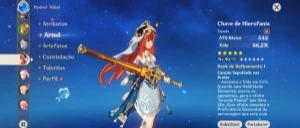 Genshin Ar59: Ganyu C1 Bis, Yae Miko C2 Bis, Nilou Bis E + - Genshin Impact