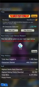 Conta Dragon Ball Legends
