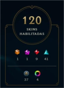CONTA LEAGUE OF LEGENDS - TODOS OS CAMPEOES - LOL