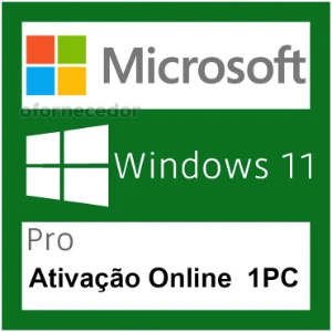 Microsoft Windows 11 Pro - Licença - Softwares e Licenças