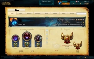 Conta ouro 3 75pdl nas duas filas - League of Legends LOL