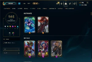 Prata 4 com TODOS os Champs e 165 Skins ( JG / ADC / MID ) - League of Legends LOL