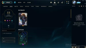 Conta ouro 3 - League of Legends LOL