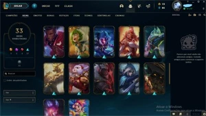 Conta ouro 3 - League of Legends LOL