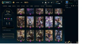 Conta top com muitas skins epicas - League of Legends LOL