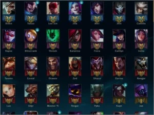 Conta League of legends LOL