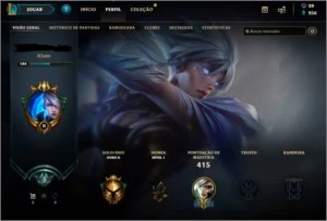 Conta League of legends LOL
