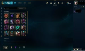 conta lol lvl 242, 123 champs, 22 skins - League of Legends