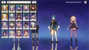 CONTA GENSHIN HUTAO + AYAKA AR 25 - Genshin Impact