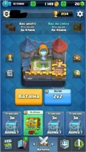 CONTA CLASH ROYALE ARENA 7 NIVEL 7 + 1 LENDARIA