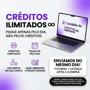 Extensão Lovable Ilimitado - Assinaturas e Premium