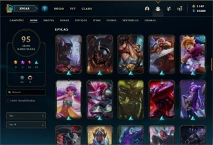 Conta LoL Smurf + Valorant Smurf - League of Legends