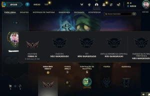 Conta ferro 4 lol - League of Legends