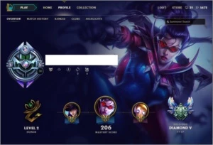 Vendo conta Diamond - League of Legends LOL