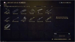 Conta Warframe - Steam