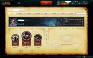 CONTAS DE LEAGUE OF LEGENDS 53 CHAMPS / 8 SKINS UNRANKED LOL