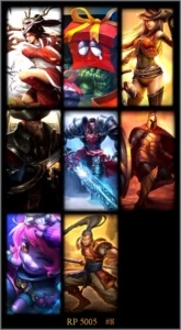 CONTAS DE LEAGUE OF LEGENDS 53 CHAMPS / 8 SKINS UNRANKED LOL