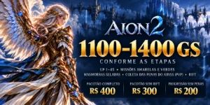 AION 2 chegue aos 1400 GS, não fique para trás - Outros