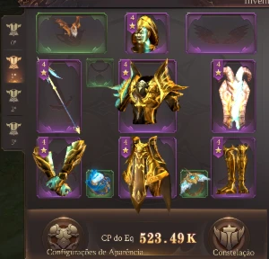 Conta mu dark epoch servidor orion33 - MU Online