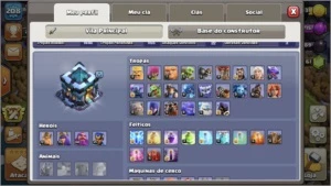 Vendo conta de Clash of Clans cv13