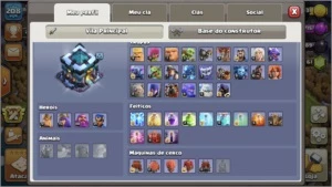 Vendo conta de Clash of Clans cv13