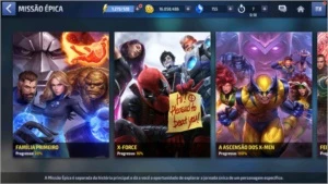 Conta Marvel Future Fight - Outros