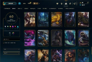Conta Ferro 1 com 110 Champs e 60 Skins ( mais de 30 jogos ) - League of Legends LOL