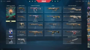 Conta Valorant e LoL, Skins Raras e Eventos.