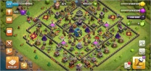 Clash of Clans Cv12 mal upado