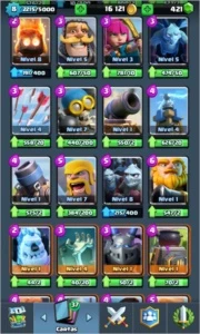 Conta Clash Royale 3 lendárias