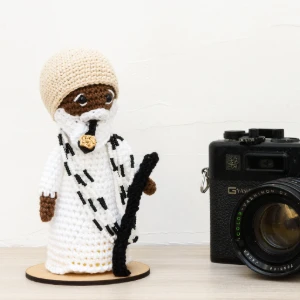 Preto Velho em Amigurumi - Artesanato e Personalizados