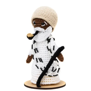 Preto Velho em Amigurumi - Artesanato e Personalizados