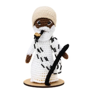 Preto Velho em Amigurumi - Artesanato e Personalizados