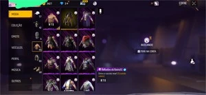 Conta Free fire ex mestre R$700 gastos