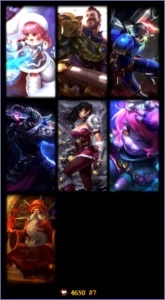 (CONTA GOLD V) LVL 35 (40 Heros) - League of Legends LOL