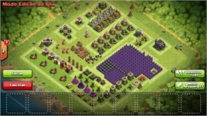 Conta CV9 Clash of Clans
