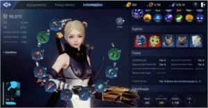 CONTA MIR4 ARQUEIRA LVL71 90K